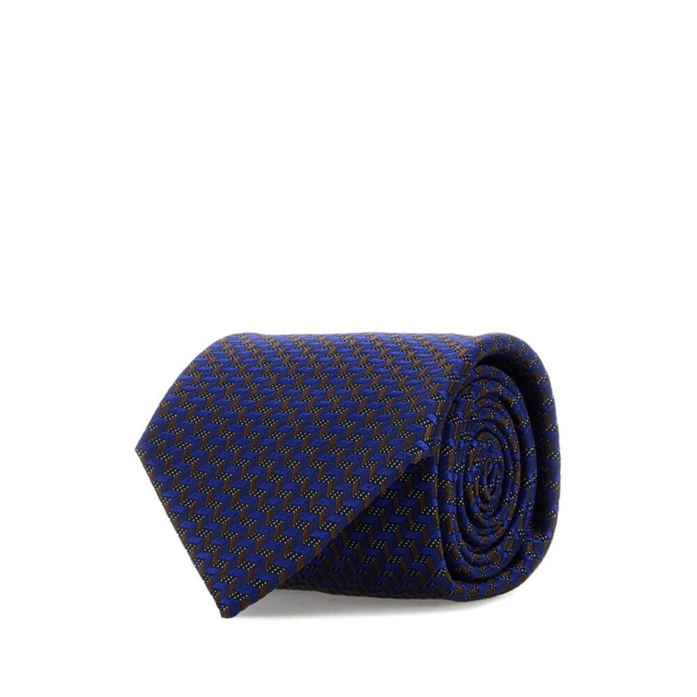 Brioni Men Embroidered Silk Tie
